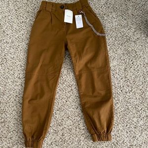 Bershka Size 36 Jogger Style Pants